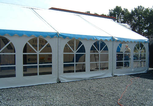 Hospitality tent